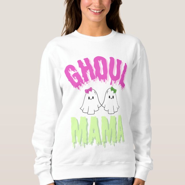 Moletom Halloween Ghoul Ma Sweatshirt (Frente)