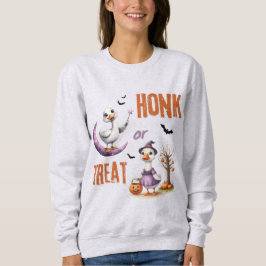 Moletom Halloween Goose Honk Ou Treat Autumn Vibes