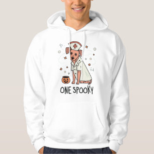 Moletom Halloween Healer Pup One Spooky Nurse Dog