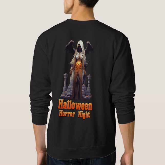 Moletom Halloween Horror Night (Verso)