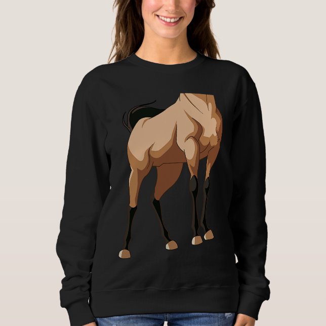 Moletom Halloween horse body costume for children (Frente)