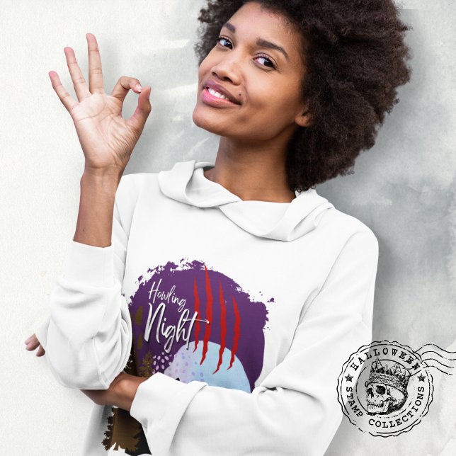 Moletom Halloween Howling Night Midnight Howl (Howling Night Sweatshirt cover from The Beekeeper Store)