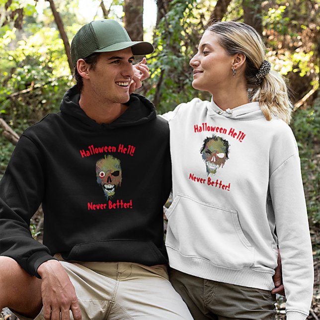 Moletom Halloween Inferno Nunca Melhor Senhoras Ghostface  (Criador carregado)
