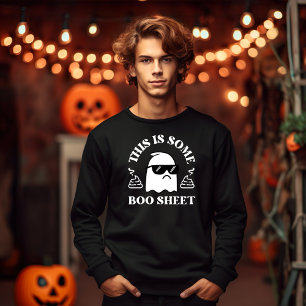 Moletom Halloween Isto É Um Folheto De Boo, Fantasma Engra