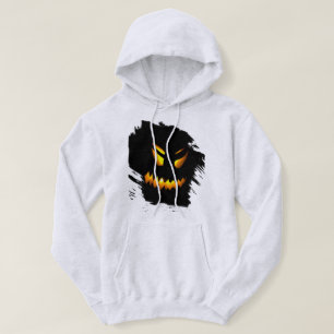 Moletom Halloween Jack-O-Lantern Face Hoodie/ SweatShirt