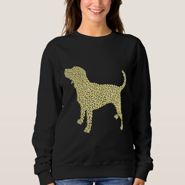 Moletom Halloween Labrador Dog Retriever Labrador Propriet (Frente)