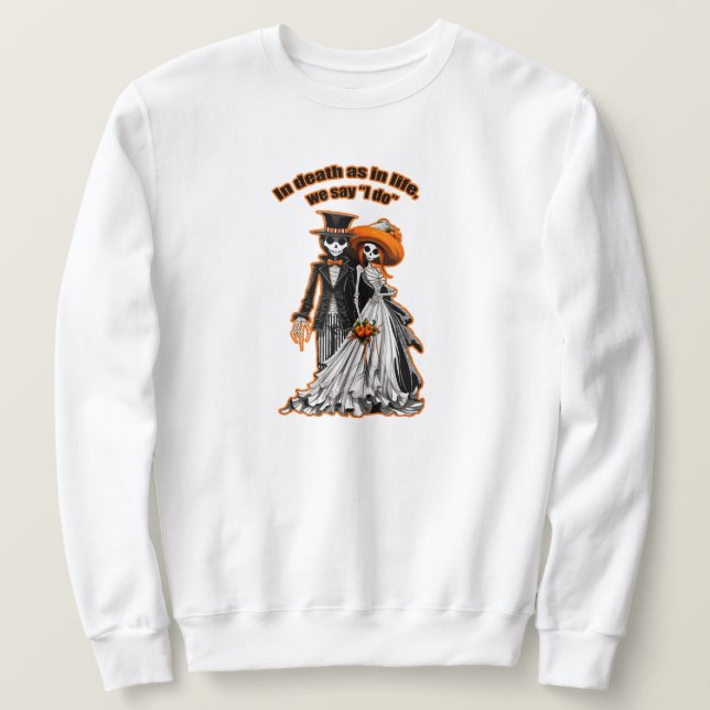 Moletom Halloween Love - Sweatshirt (Frente do Design)