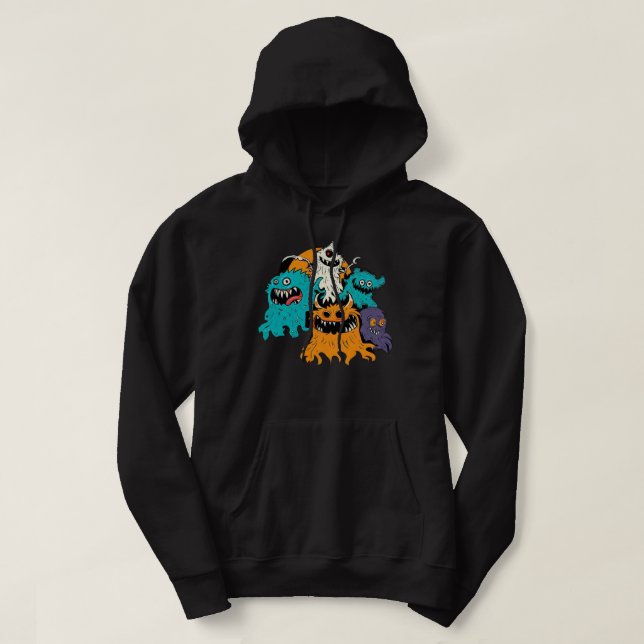 Moletom Halloween/Monster/Outubro/Queda (Frente do Design)