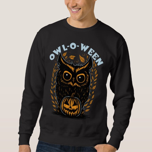 Moletom Halloween Owl (Frente)