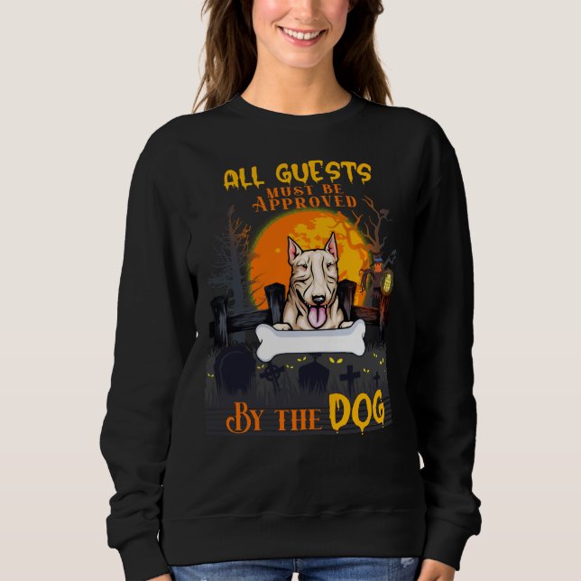 Moletom Halloween Pitbull Dog Men Ou Mulher Pit Bull Terri (Frente)