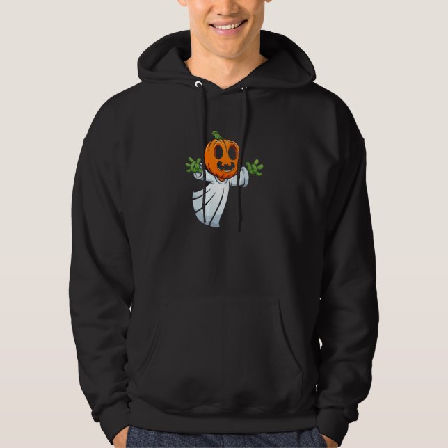 Moletom Halloween Pumpkin Ghost (Frente)