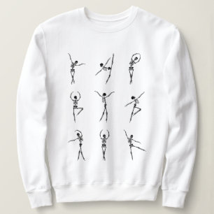 Moletom Halloween Skeleton Dance 1