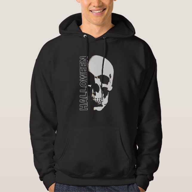 Moletom Halloween Skeleton Skull Face Assustadora (Frente)