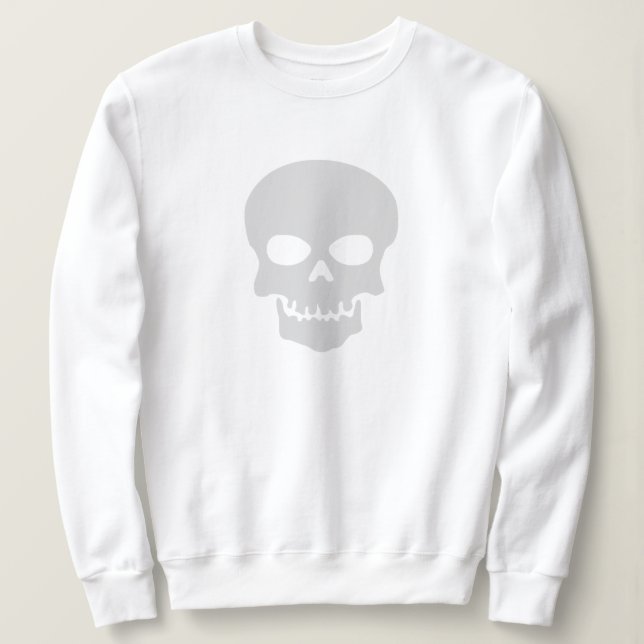 Moletom Halloween Skull (Frente do Design)
