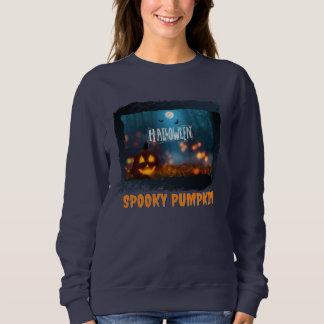 MOLETOM HALLOWEEN SPOOKY PUMPKIN