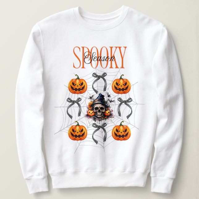 Moletom Halloween Spooky Season 3 (Frente do Design)