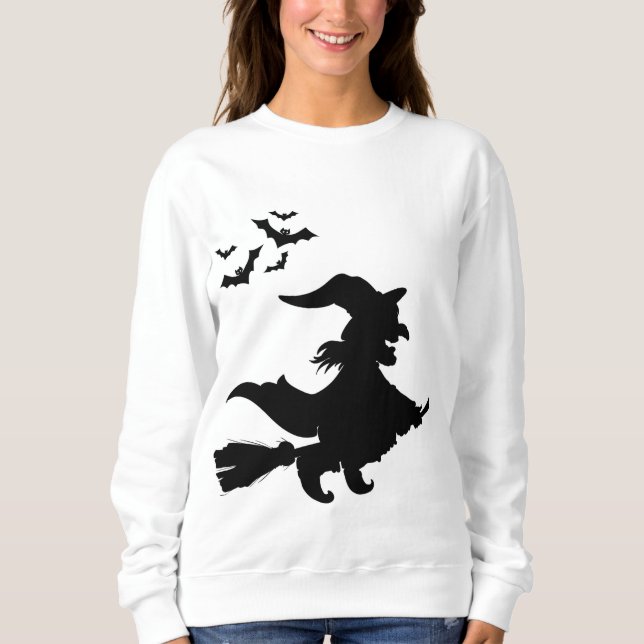 Moletom Halloween Witch Sweatshirt (Frente)
