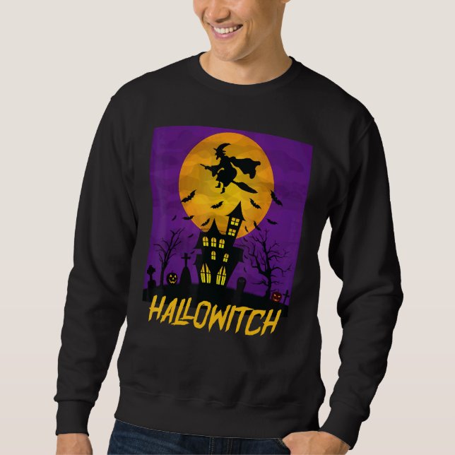 Moletom Hallowitch Scary Halloween (Frente)