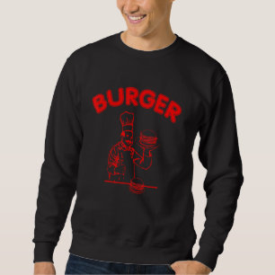 Moletom Hambúrguer Comida Rápida Lanche Comida Rápida Fast