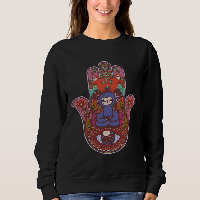 Moletom Hamsa Sloth (Frente)