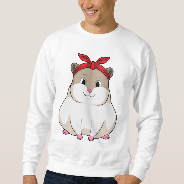 Moletom Hamster com Bandana (Frente)