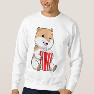 Moletom Hamster com Cone de Pipoca