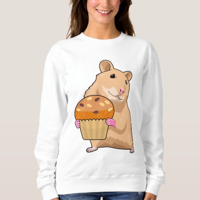 Moletom Hamster com Muffin (Frente)