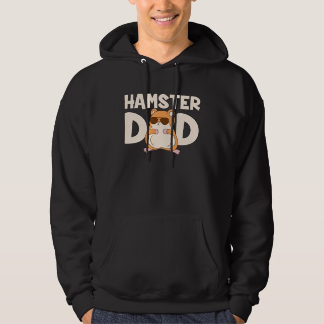 Moletom Hamster Dad  Hamster  Father Men (Frente)