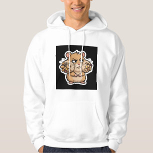 Moletom Hamster Julgador Olhar de Lado Engraçado