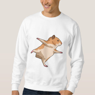 Moletom Hamster nas Pernas Estressantes de Yoga