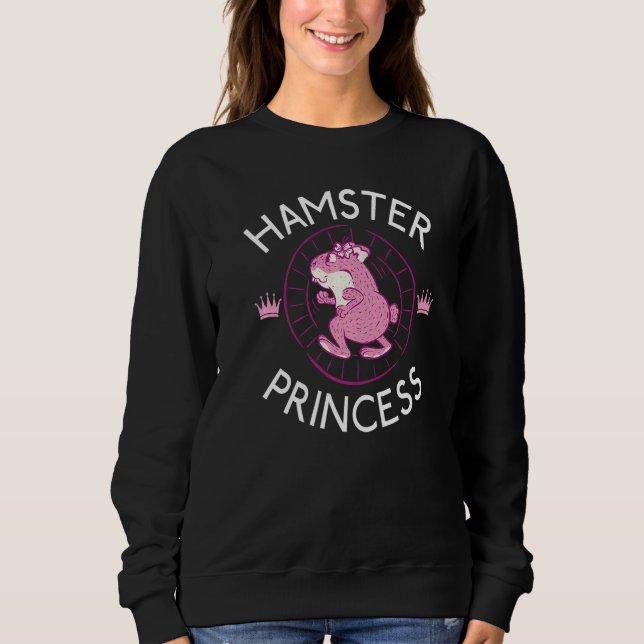 Moletom Hamster Princesa Cute (Frente)