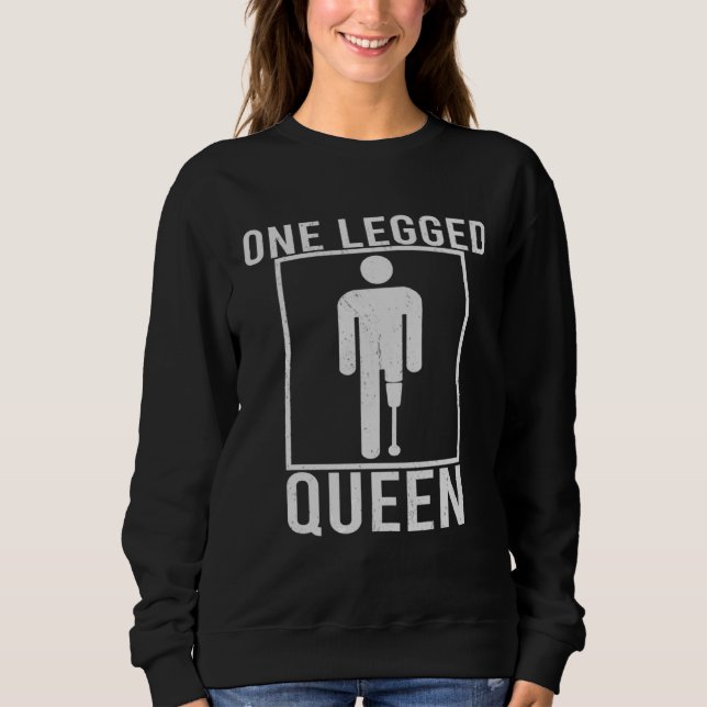 Moletom Handicapped Wheelchair Cyborg Leg Arm Amputee  3 (Frente)