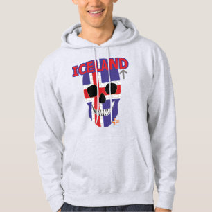 Moletom HANDSKULL Islândia, Camisola-magra B2