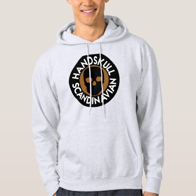 Moletom HANDSKULL LIV Tree Hoatshirt preta P7 (Frente)