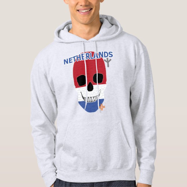 Moletom HANDSKULL Países Baixos, Sweatshirt Hoord B2 (Frente)