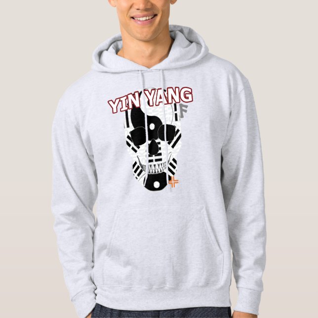 Moletom HANDSKULL Yin Yang Hooded Sweatshirt B2 (Frente)