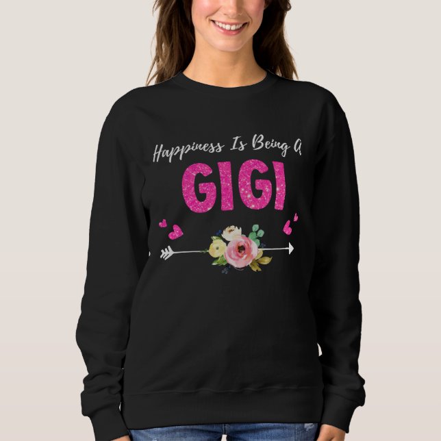 Moletom Happiness is being a gigi (Frente)
