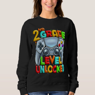 Moletom Happy Back To School 2nd Grade Level Unlocked Game