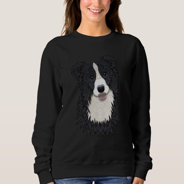 Moletom Happy Border Collie by Love Passion  idea (Frente)