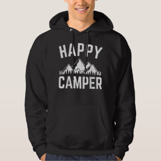 Moletom happy camper camping lovers mountains hiking cute