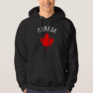 Moletom Happy Canada Day Maple Canadian Flag Vintage