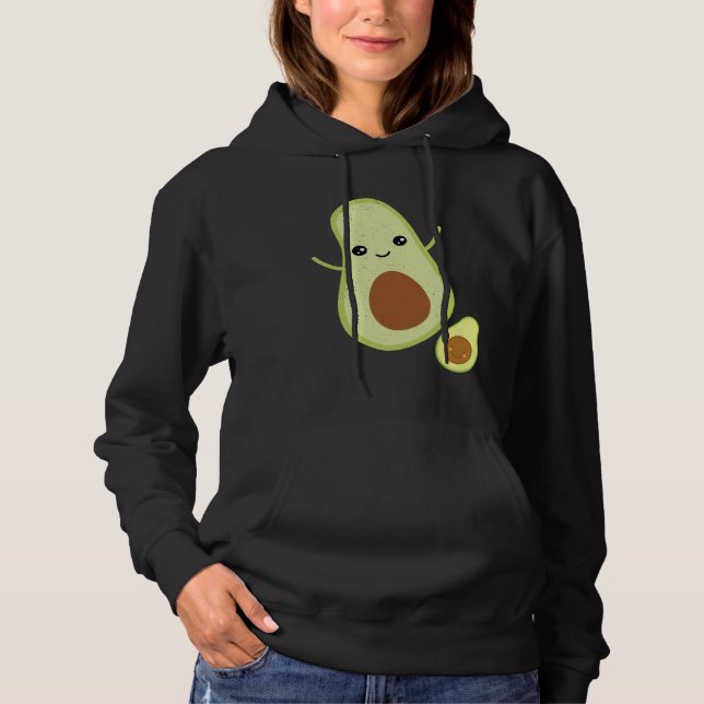 Moletom Happy Dancing Adult and Baby Avocado (Frente)