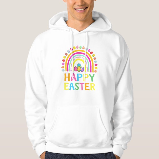 Moletom Happy Easter Bunny Easter Egg Hunt Easter Women Gi (Frente)