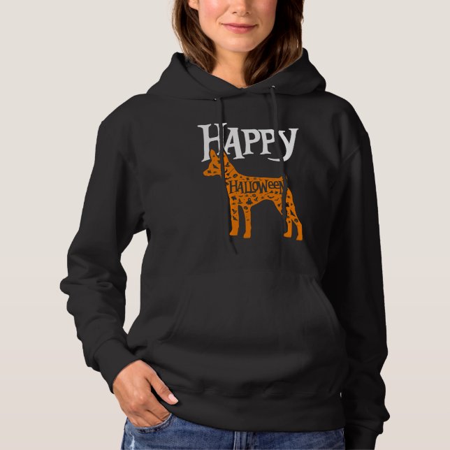 Moletom Happy Halloween Toy Fox Terrier (Frente)