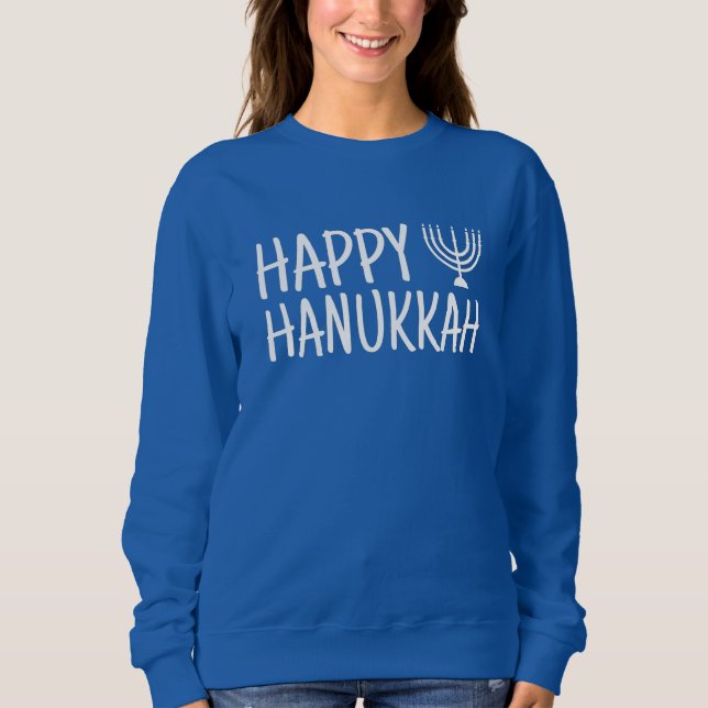 Moletom Happy Hanukkah T-Shirt (Frente)