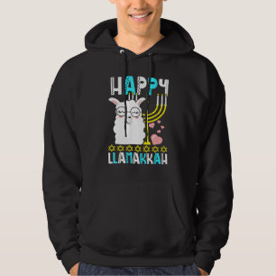 Moletom Happy Llamakkah Jewish Hanukkah Chanukah Menorah L