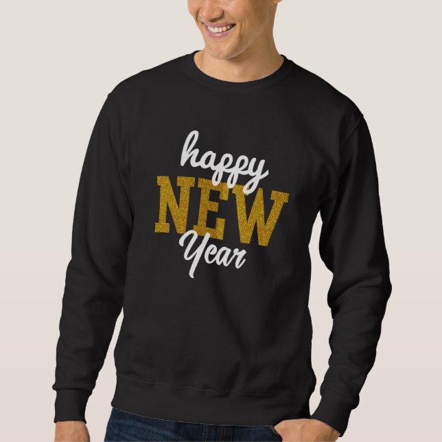 Moletom Happy New YearT-Shirt (Frente)