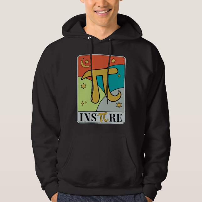 Moletom Happy Pi Day Retro Groovy Math Teacher Math Geek P (Frente)