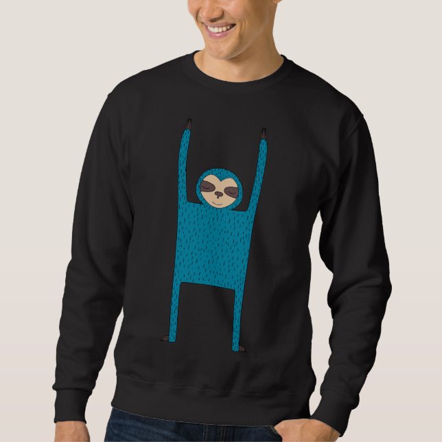 Moletom Happy Sloth Dude (Frente)