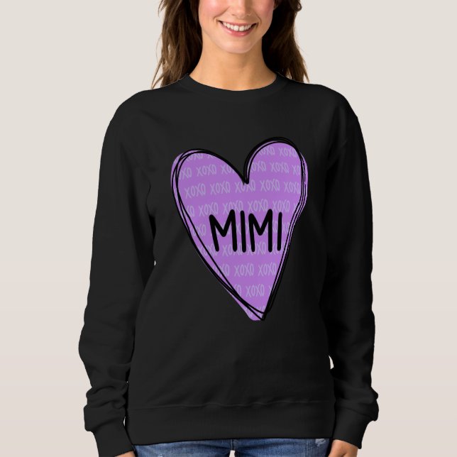 Moletom Happy Valentines Day Shirt For Mimi (Frente)